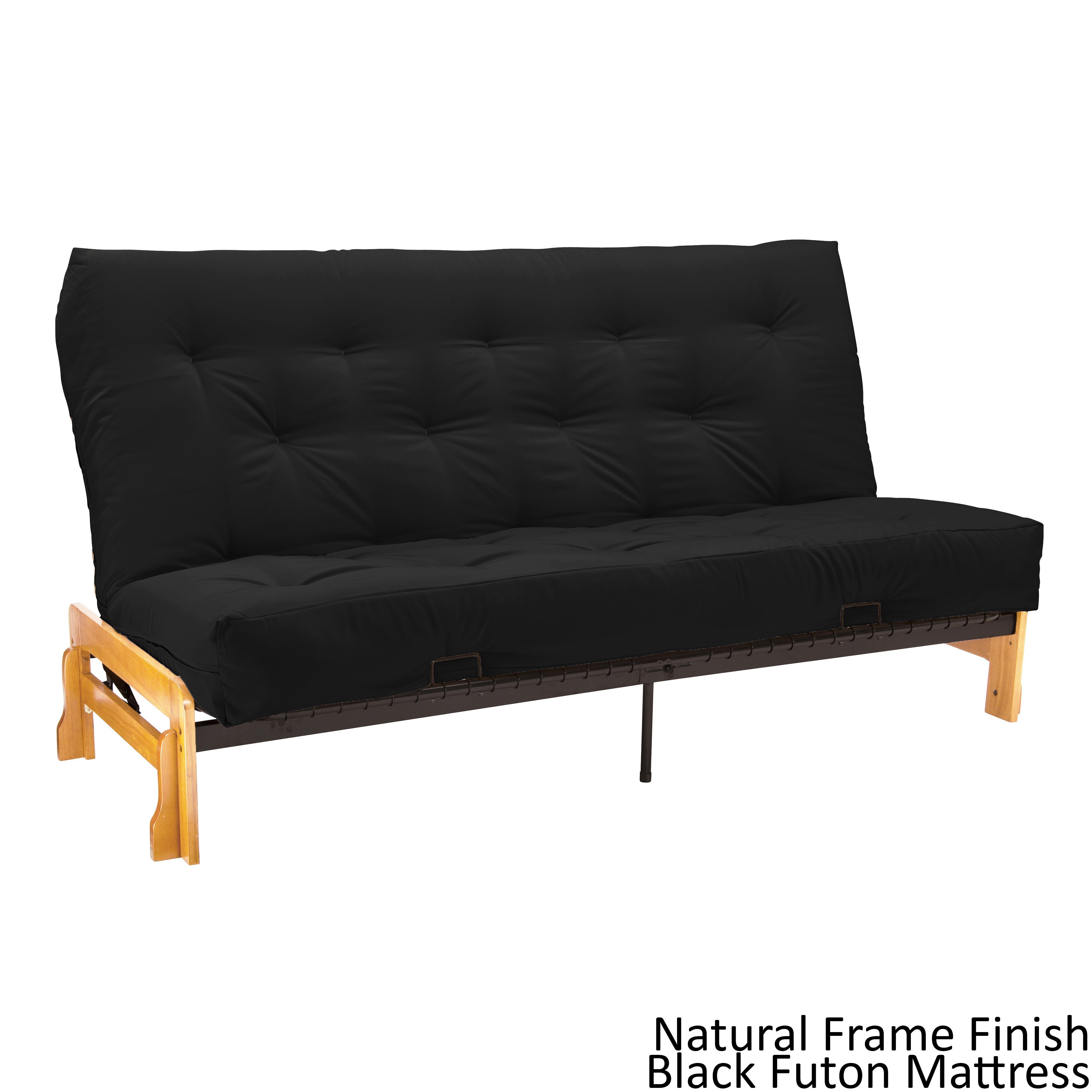 Pine Canopy Willamette Queen Armless Futon Frame Premier Mattress Pine Canopy Willamette Queen Armless Futon Frame Premier