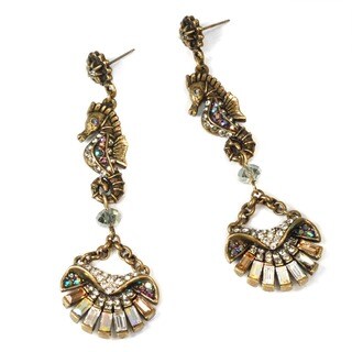 Sweet Romance Aurora Moon Vintage Earrings - 11397505 - Overstock.com ...