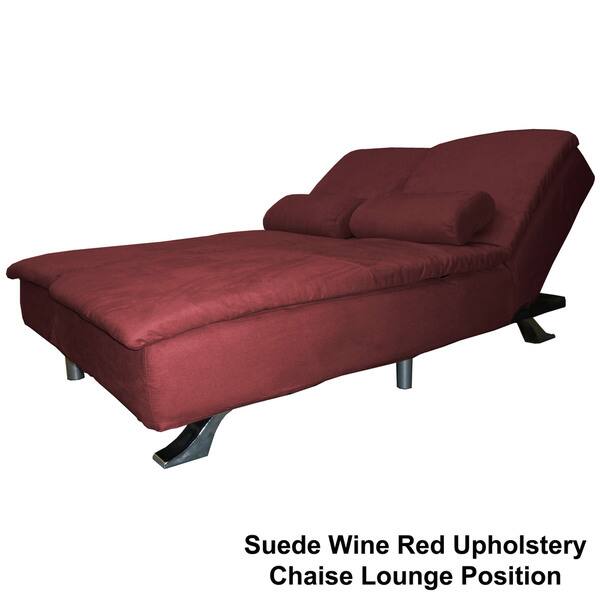 Shop Mystic Microfiber Suede Click Clack Futon Sofa Bed Free