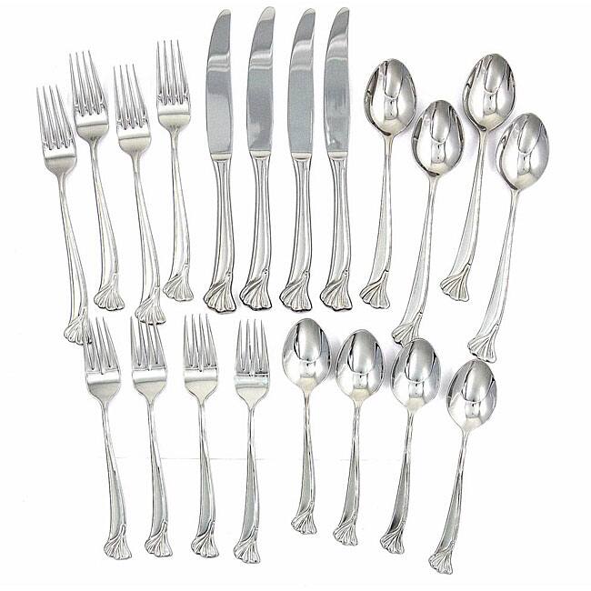 Ginkgo Ginkgo Leaf 18/10 20-piece Place Setting