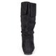 journee collection women's shelley 3 slouch mid calf microsuede boot