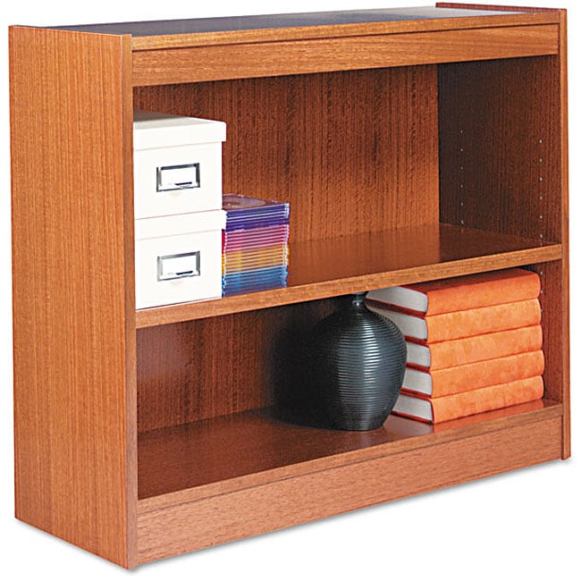 Alera Square Corner Bookcase With Finished Back