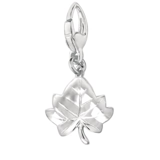 Sterling Silver Maple Leaf Charm   12230193   Shopping