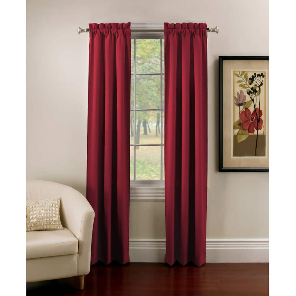 Ridgedale Thermal Backed Rod Pocket Curtain Panel Pair