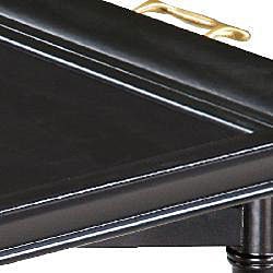 Ebony Finish Square Tray Table - Thumbnail 1