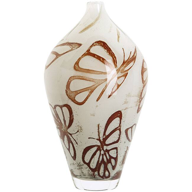 Kosta Boda Papi Large Brown Vase