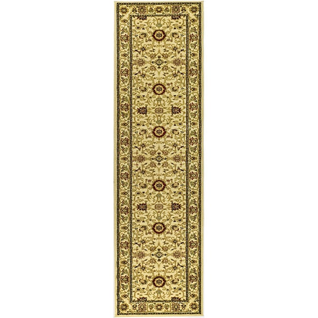 Lyndhurst Collection Majestic Ivory/ Ivory Runner (23 X 14)