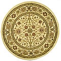 Safavieh Lyndhurst Traditional Oriental Ivory/ Ivory Rug - 8' x 8' Round