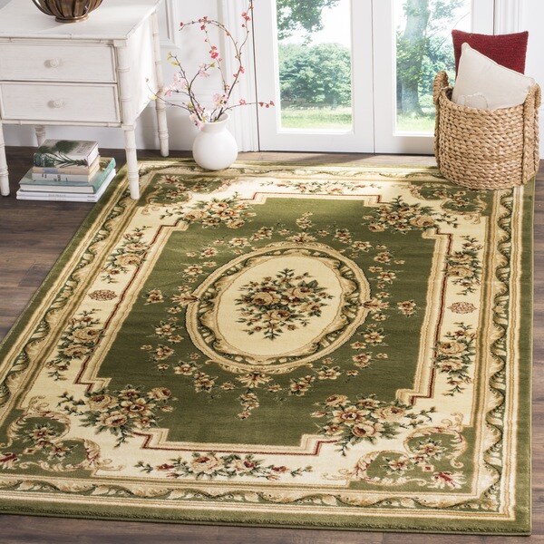 Safavieh Lyndhurst Traditional Oriental Sage/ Ivory Rug - 3'3 x 5'3