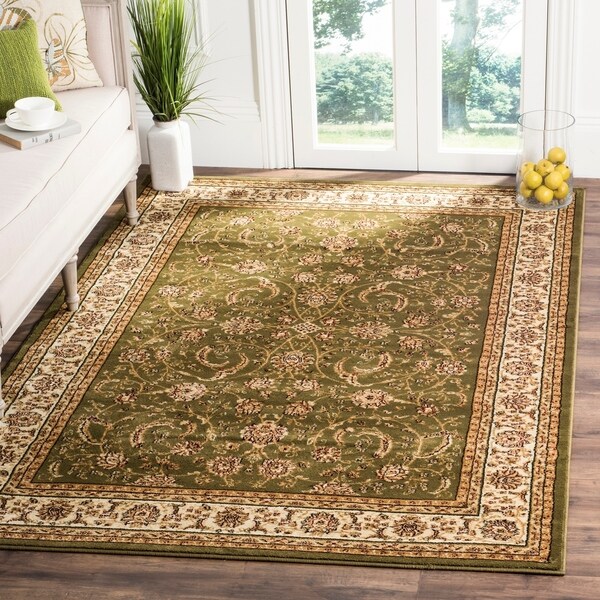 Shop Safavieh Lyndhurst Traditional Oriental Sage/ Ivory Rug - 6' x 9 ...