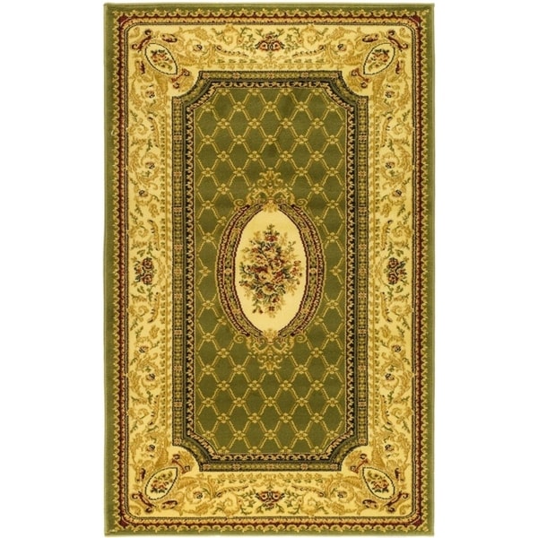 Safavieh Lyndhurst Traditional Oriental Sage/ Ivory Rug - 3'-3" x 5'-3"