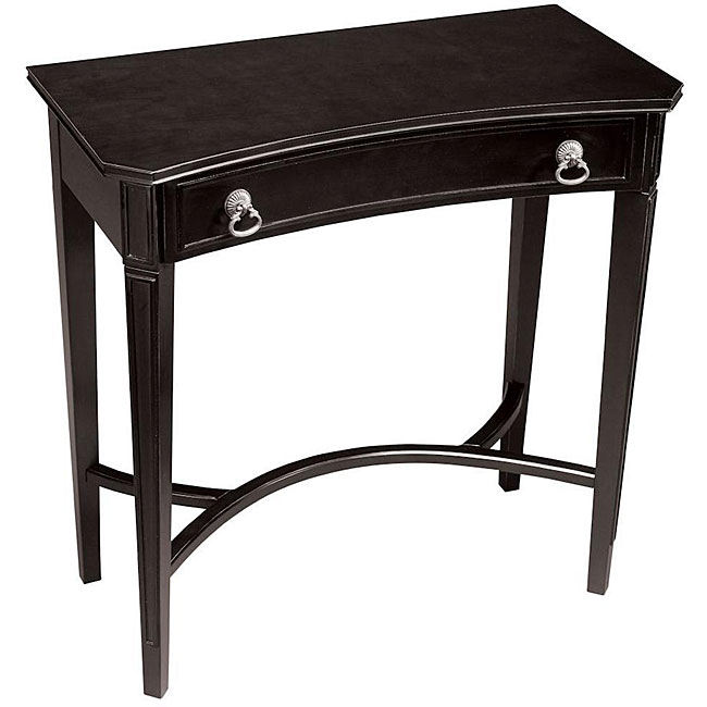Espresso Finish Hall Accent Table