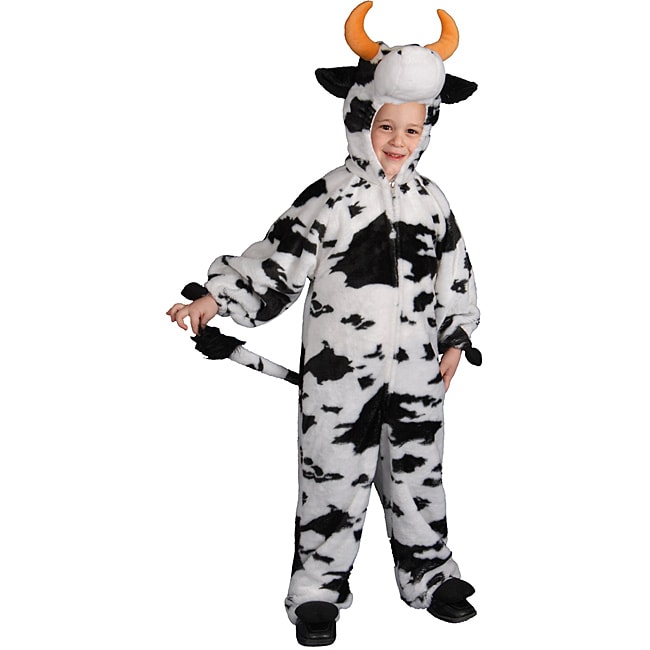 Boys Plush Cow Costume