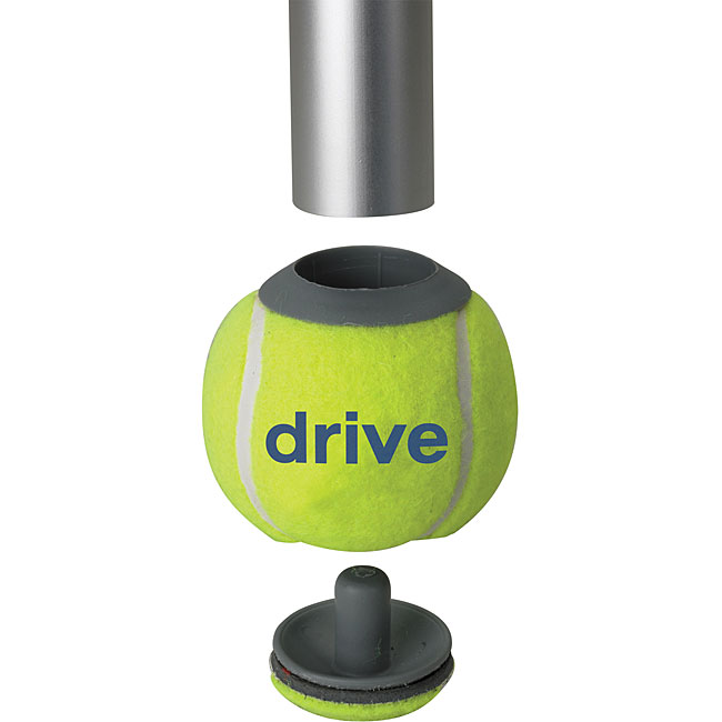 Drive Replacement Tennis Ball Glide Pads (pack Of 2)