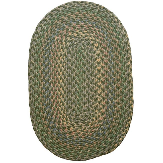 Smithfield Green Indoor/ Outdoor Braided Rug (5 X 8)