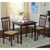 Simple Living Havana 3 Piece Dining Set Free Shipping Today Simple Living Carson 3 Piece Dining Set