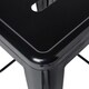 Shop Tabouret 30-inch Black Metal Bar Stools (Set of 2) - Free Shipping Today - Overstock.com 