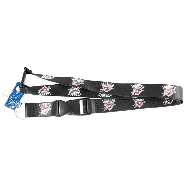 Oklahoma City Thunder Lanyard Keychain/ ID Holder