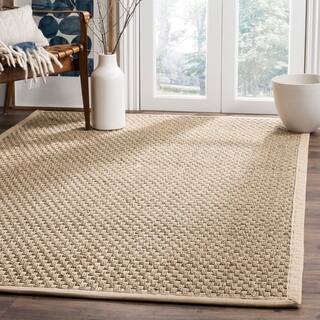 Seagr Area Rugs Online At Our Best Deals Safavieh Casual Natural Fiber And Beige Border Seagr Rug 6 X 9