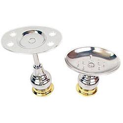 Moen Decorator Chrome Polished Brass Bath Accessory Set Overstock 4257464