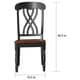 preview thumbnail 10 of 10, Mackenzie Country Antique Extending Scroll Back Dining Set by iNSPIRE Q Classic