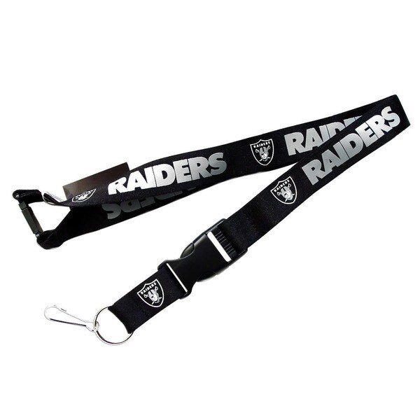 Oakland Raiders Lanyard - Free Shipping On Orders Over $45 - Overstock ...