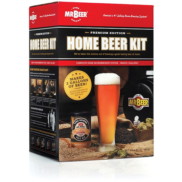 Shop Mr. Beer Premium Edition Beer Kit Free Shipping Today