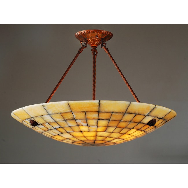 Alabaster Stone 5 light Ceiling Lamp