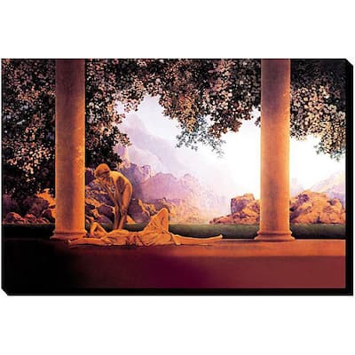 Maxfield Parrish 'Daybreak' Gallery-wrapped Canvas Art