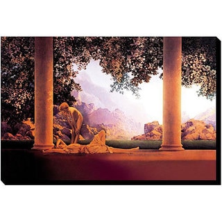 Maxfield Parrish Women by Waterfall 11 x 15