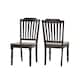 Option Slat Back Black
