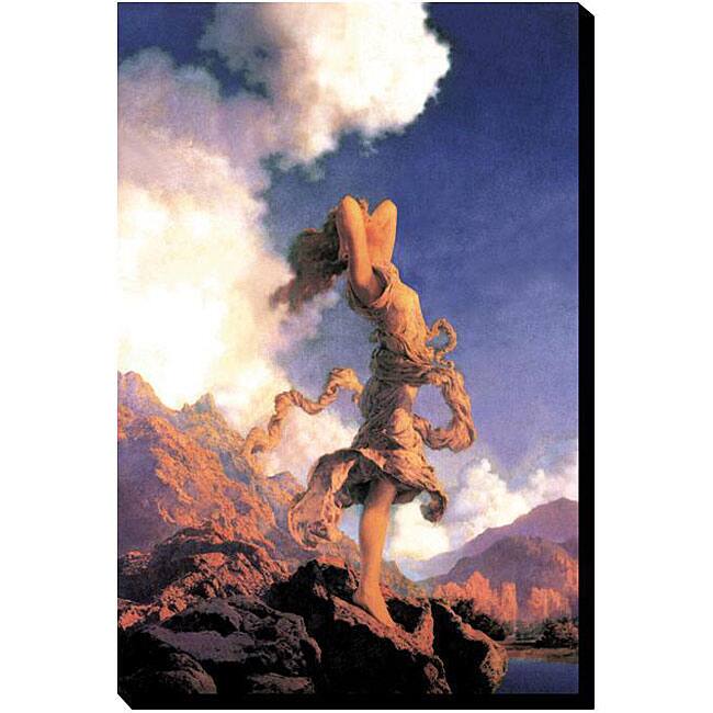 Maxfield Parrish "Ecstasy" Giclee Gallery-wrapped Canvas Art