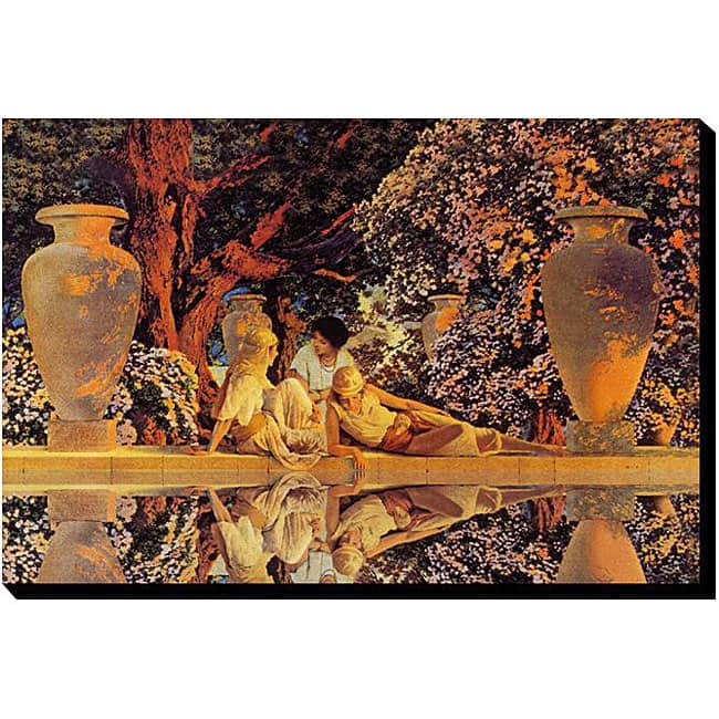 Maxfield Parrish 'Garden of Pleasure' Canvas Art