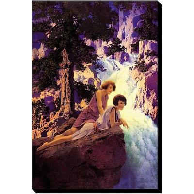 Maxfield Parrish 'Waterfall' Canvas Art