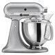 preview thumbnail 2 of 1, KitchenAid KSM150PSSM Silver Metallic 5-quart Artisan Tilt-Head Stand Mixer