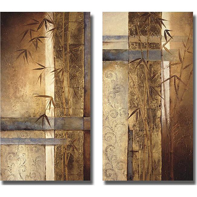 Tita Quintero Bamboo Inspirations Canvas Art (Set of 2)  