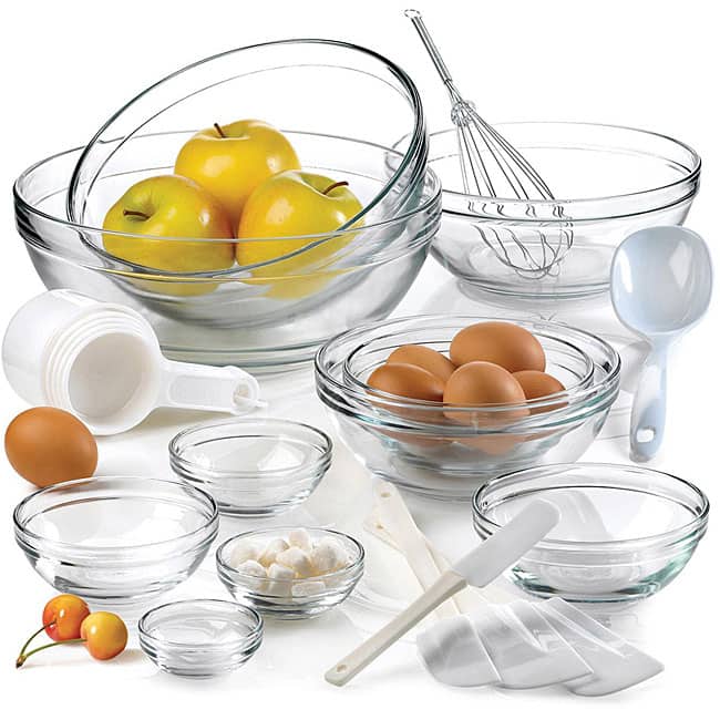 Anchor Hocking 10-piece Nesting Mixing Bowl Set