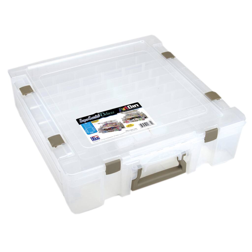 Art Bin Deluxe Translucent Super Satchel