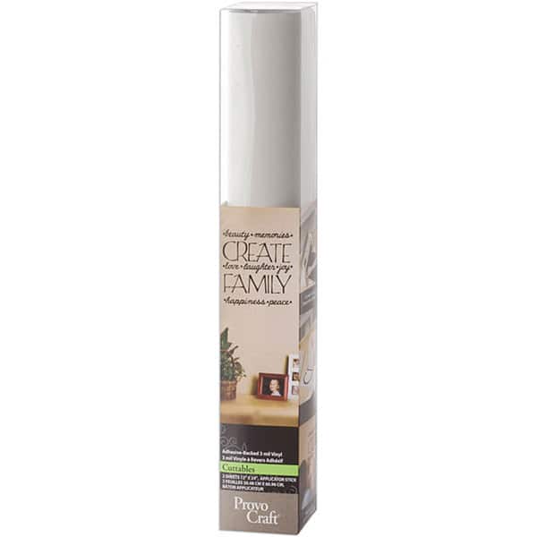 Cricut Cuttables Adhesivebacked White Vinyl Sheets Bed Bath & Beyond 4281729