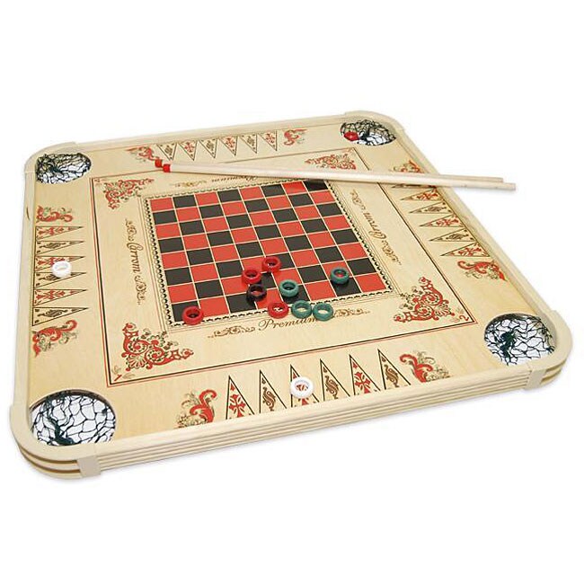 Shop Carrom Game Board Overstock 4282121
