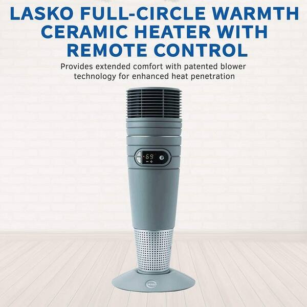 Shop Lasko 6462 Full Circle Warmth Ceramic Heater With Remote
