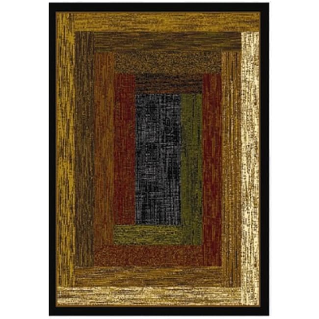 Machine woven Illusions Area Rug (78 X 104)