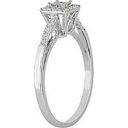 Miadora 10k Gold 1/5ct TDW Diamond Ring