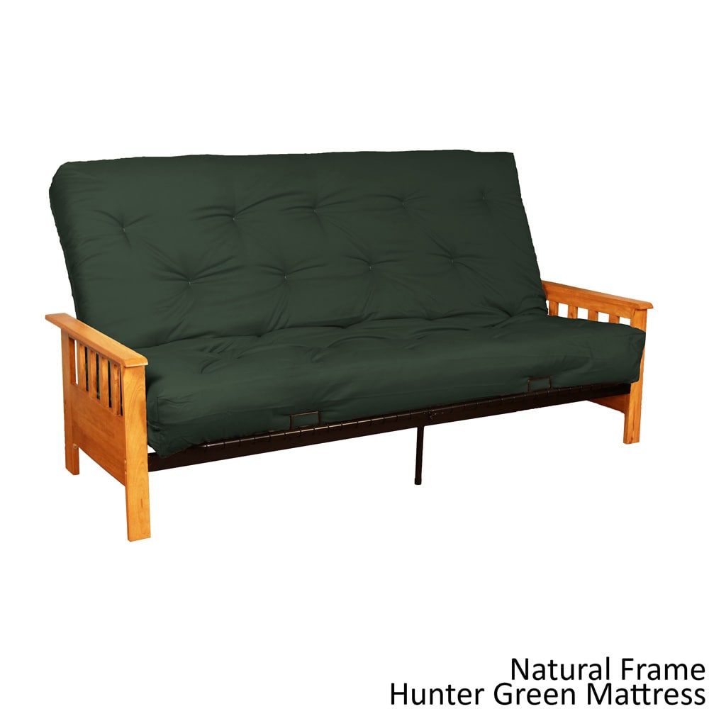 Provo Full Mission style Frame/ Mattress Futon Set