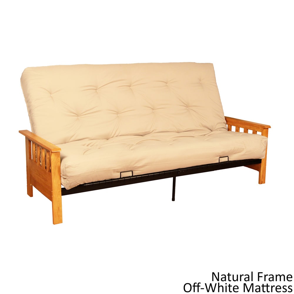 Provo Full Mission style Frame/ Mattress Futon Set