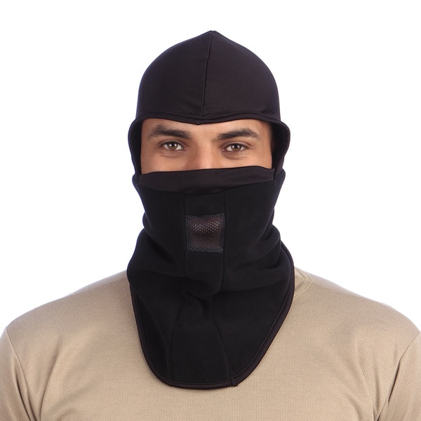 Tempest Micro Fleece Mens Multi Tasker Black Balaclava