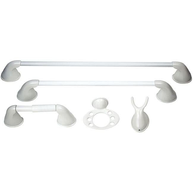 Moen Villetta Classic White 5 piece Bath Accessory Kit