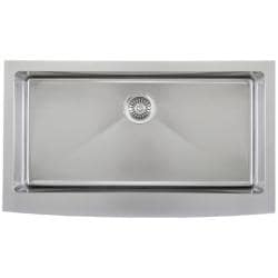 Ticor Stainless Steel 16 gauge Apron Undermount Kitchen Sink