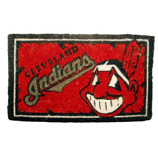 Cleveland Indians 18 x 30 Door Welcome Mat