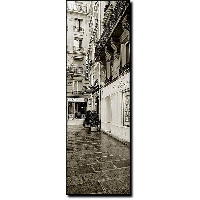 Preston 'Hotel in Paris' Ready-to-hang Canvas Art